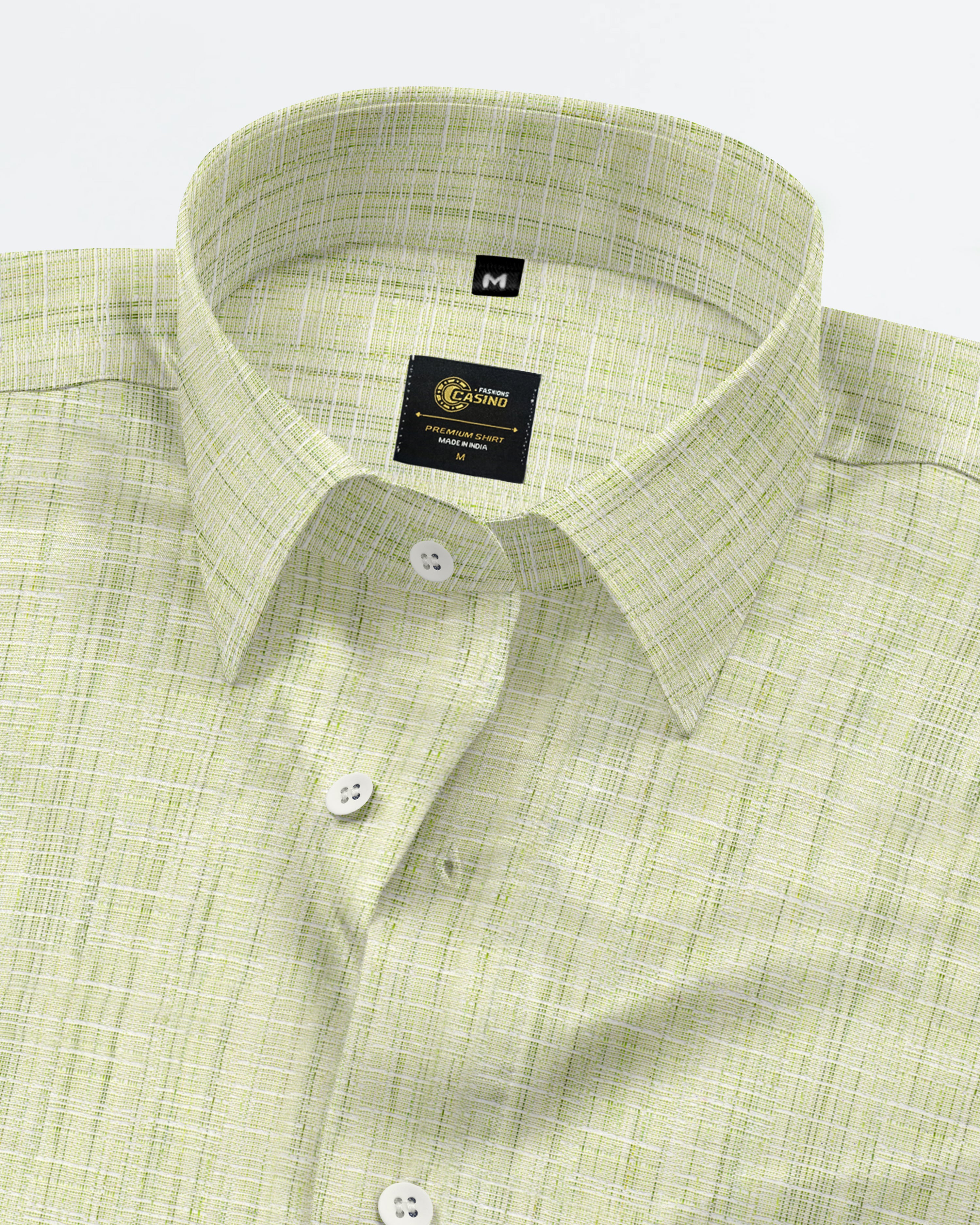 Minister Fill Cotton Luxury Formal Shirt For Men's