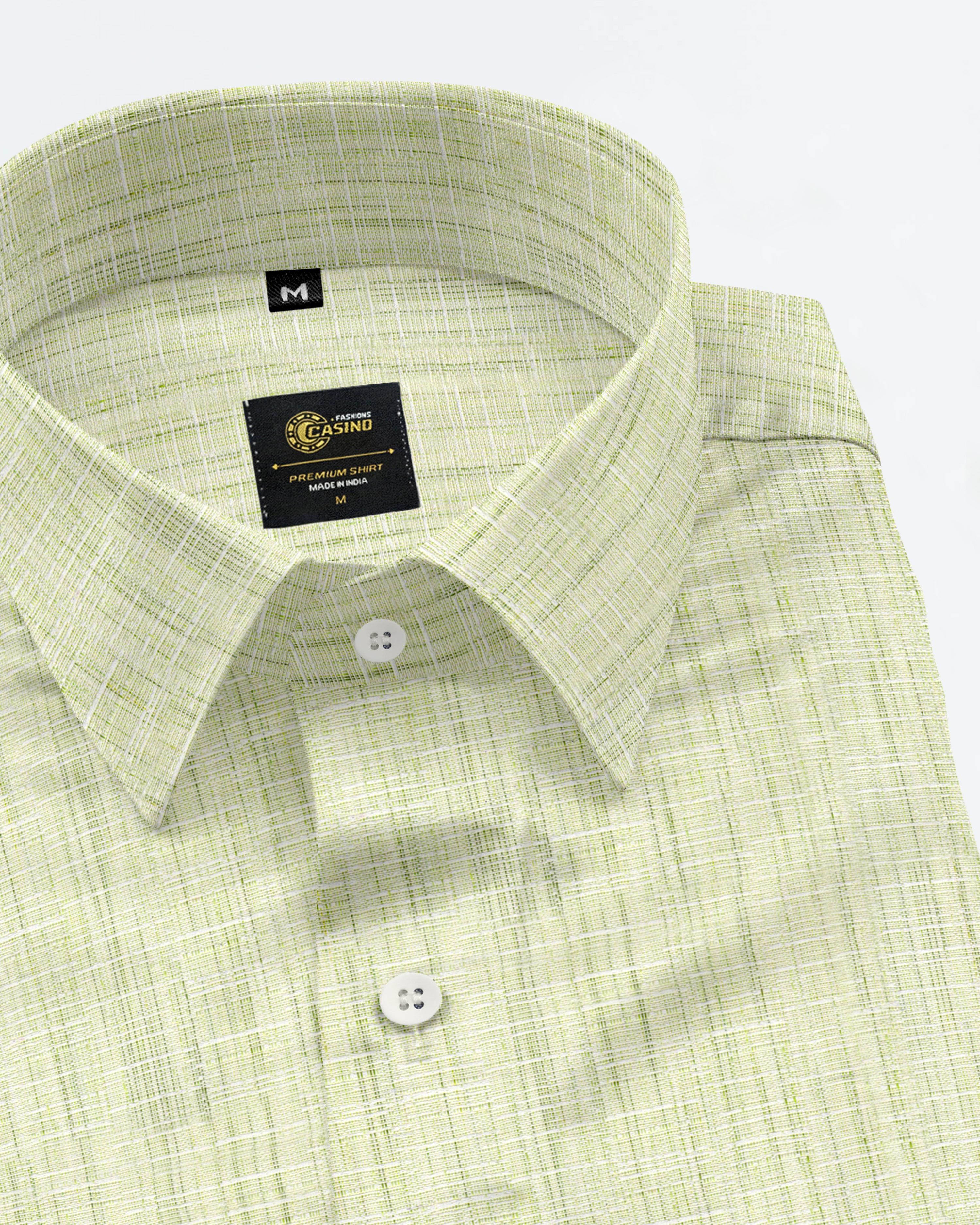 Minister Fill Cotton Luxury Formal Shirt For Men's