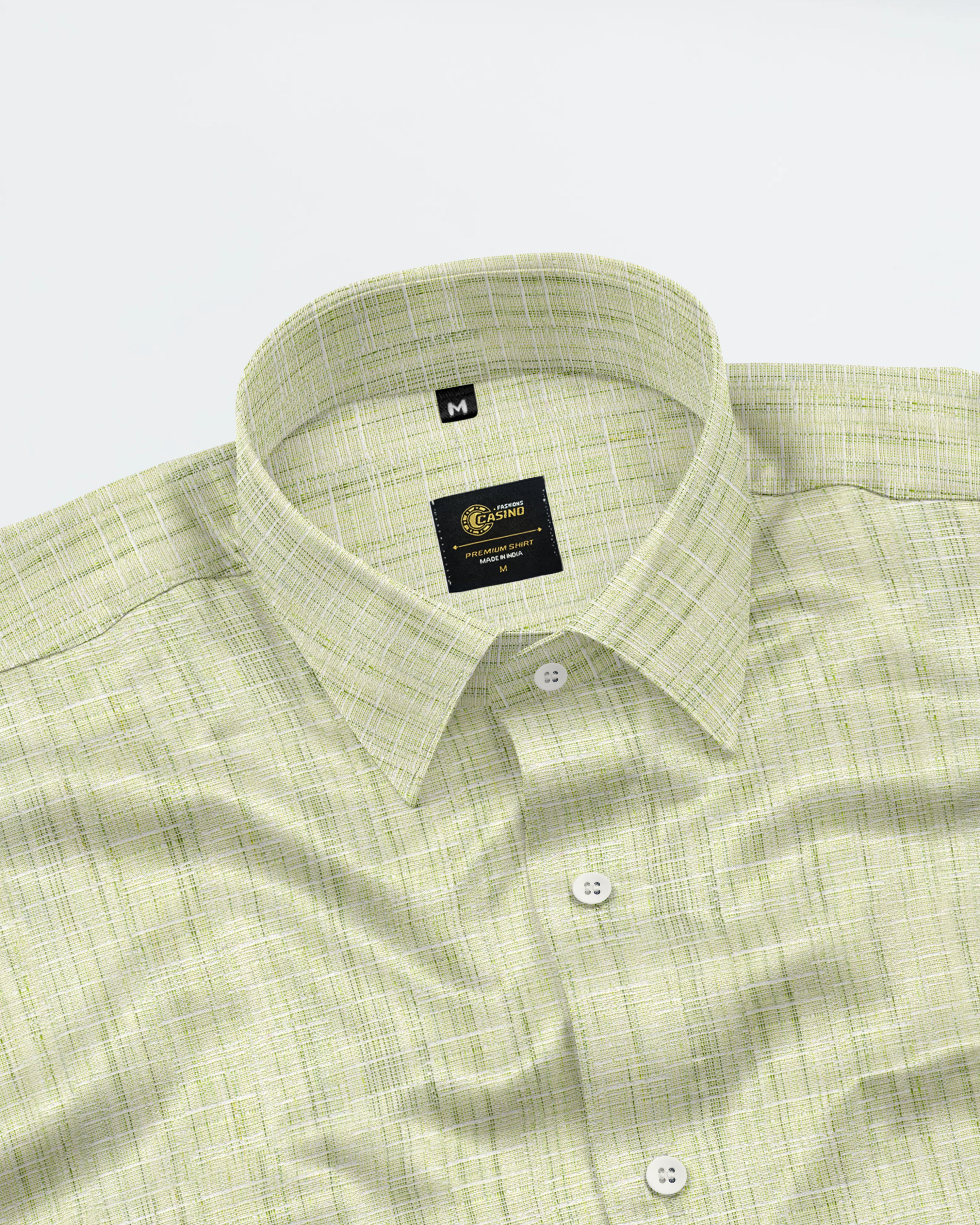 Minister Fill Cotton Luxury Formal Shirt For Men's