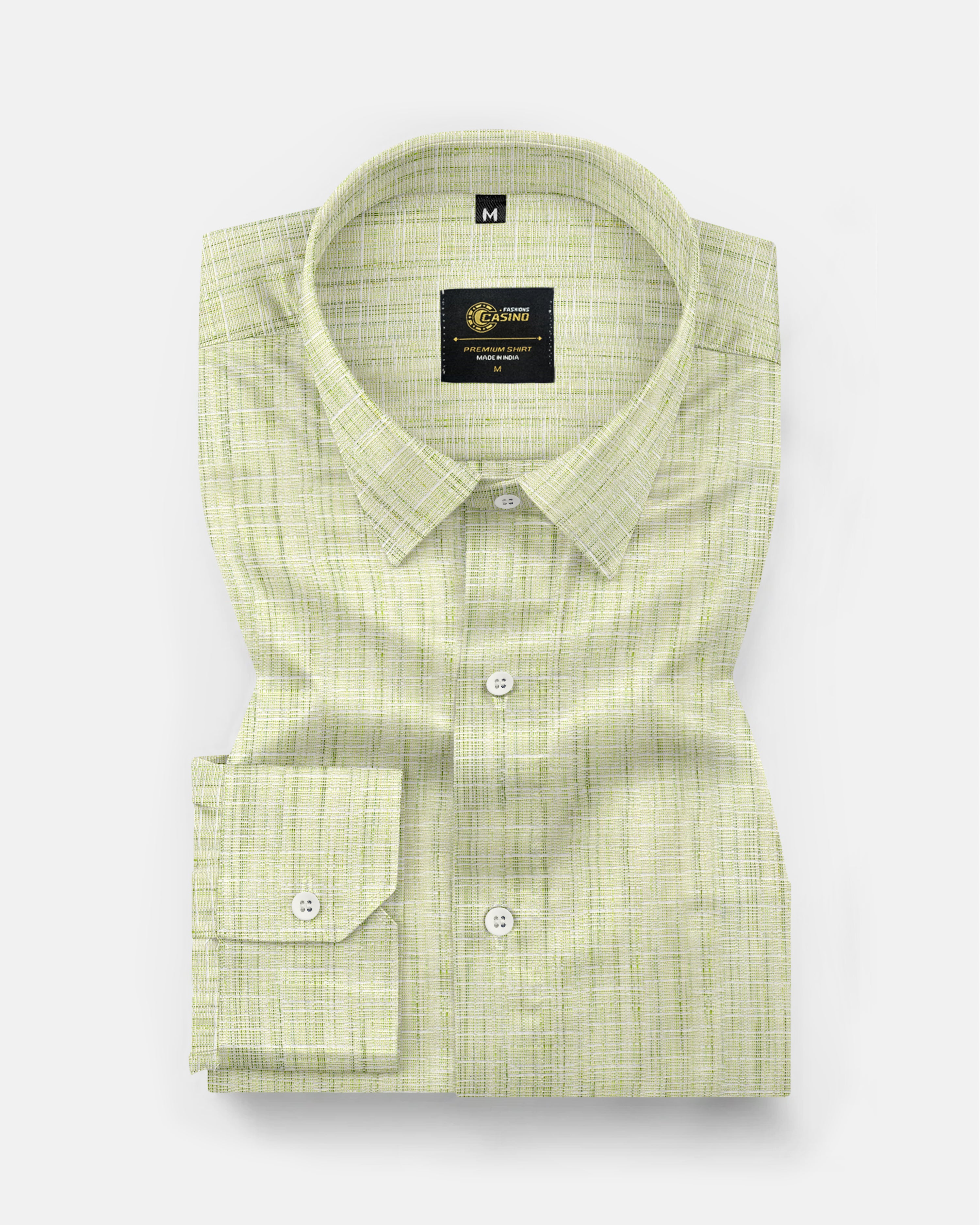 Minister Fill Cotton Luxury Formal Shirt For Men's