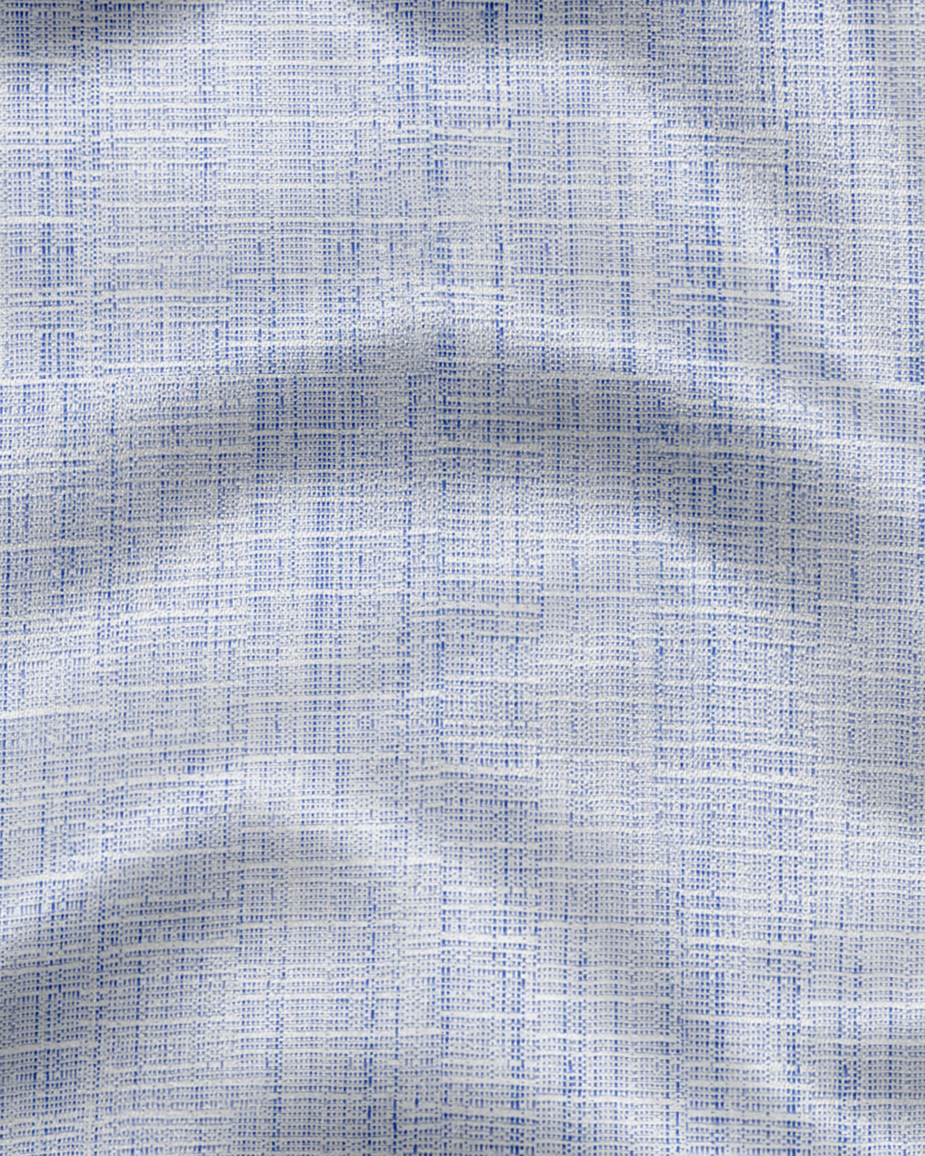 Blue Striped Minister Cotton Luxury Formal Shirt For Men's
