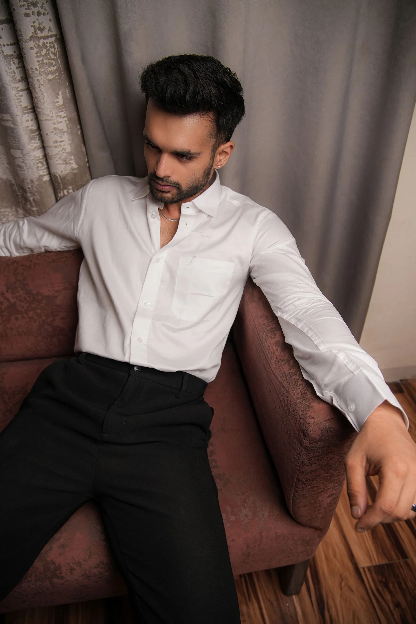 White Super Soft Premium Cotton Luxury Formal Shirt