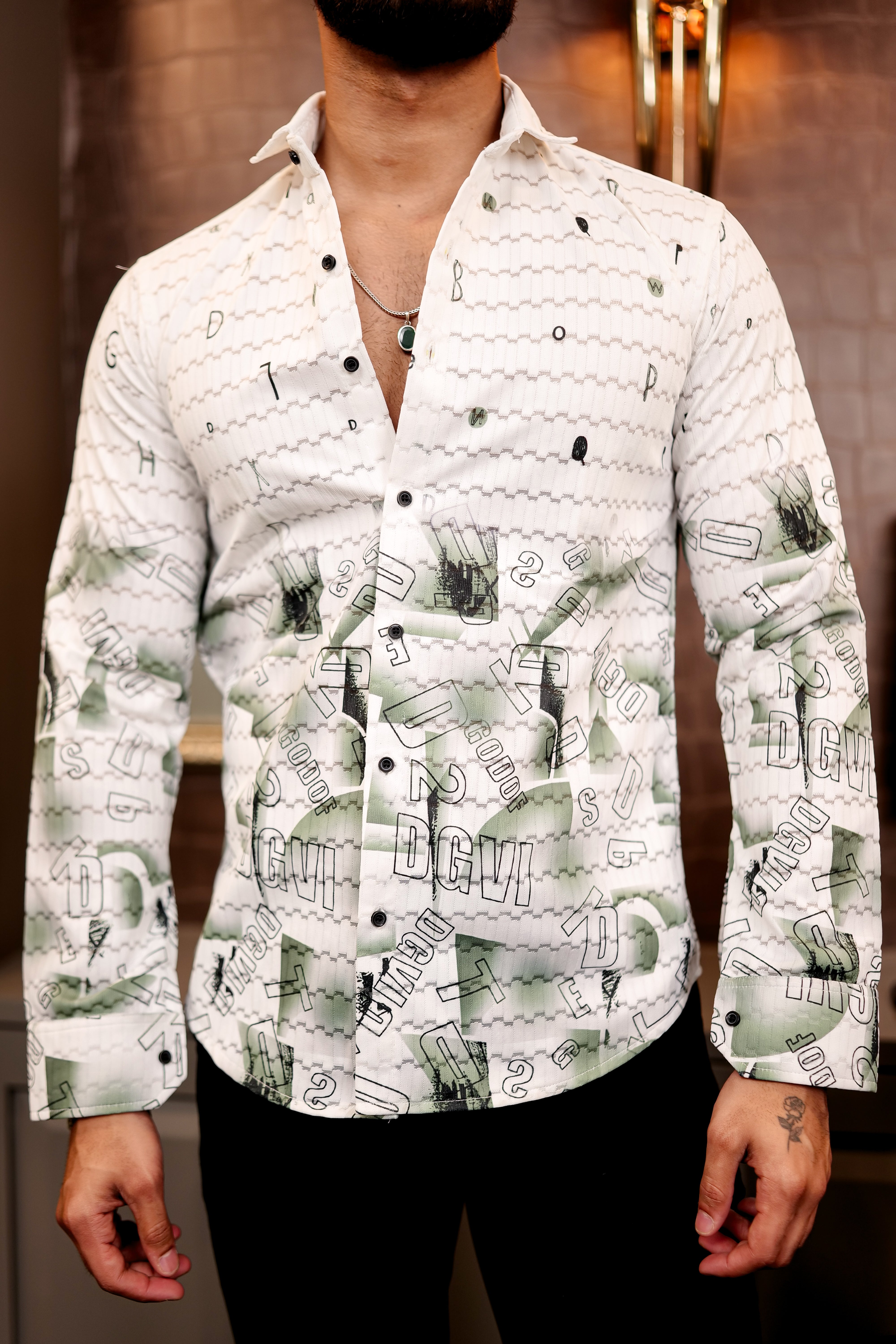 Fashion Casino DGVI Premium Cotton Shirt